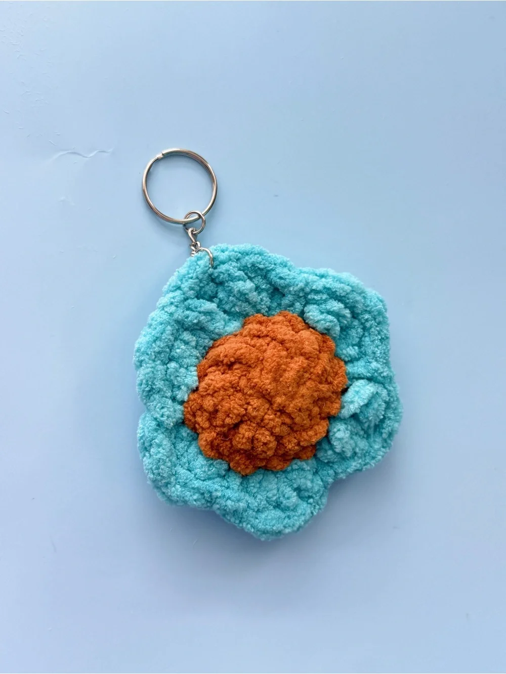 Handmade crochet flower